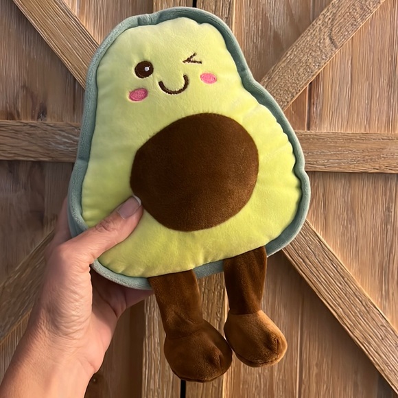 ❤️3/$25 Squishy Winking Avocado with Window SuctionCup for Hanging - Picture 3 of 11